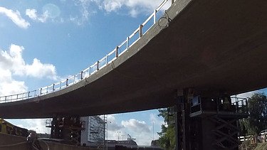 Flyoverbro til Nordhavnsvej Flyoverbro til Nordhavnsvej