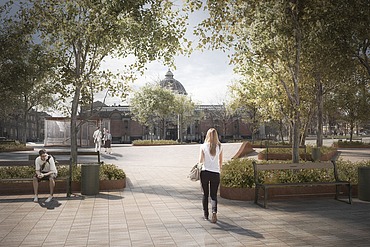 Visualisering af de fremtidige forhold (forbeholdt ændringer) 