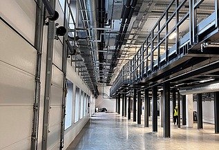 Novo Nordisk bygningen indefra