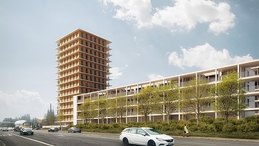 CARL - timber-hybrid-højhus (DE)