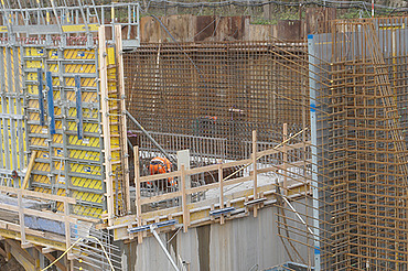 Byggegrube og råhus for Helsingør Kraftvarmeværk